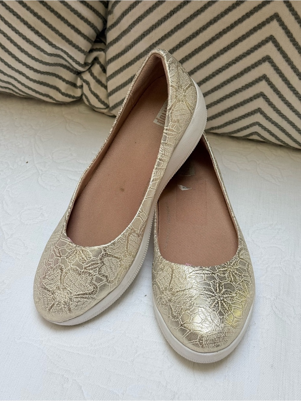 Fitflop “Varya Flower  Ballet Flats